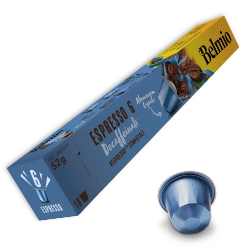 Kapsuly Belmio Decaffeinato pre Nespresso 10