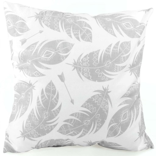 Bavlnená obliečka na vankúš 40x40 Boho Feathers