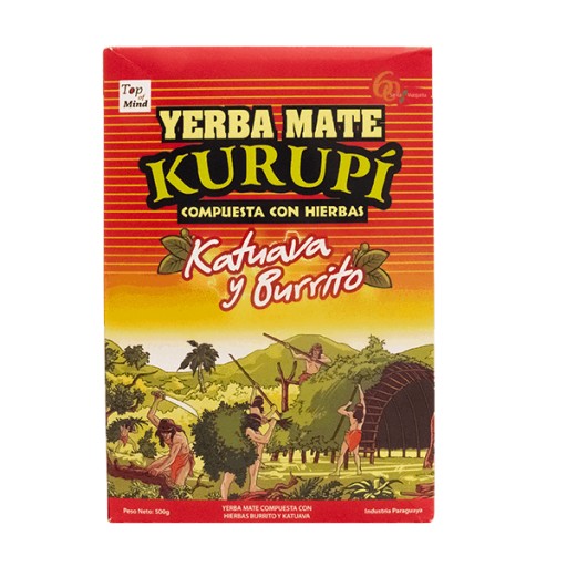 Yerba Mate Kurupi Katuava a Burrito 500 g
