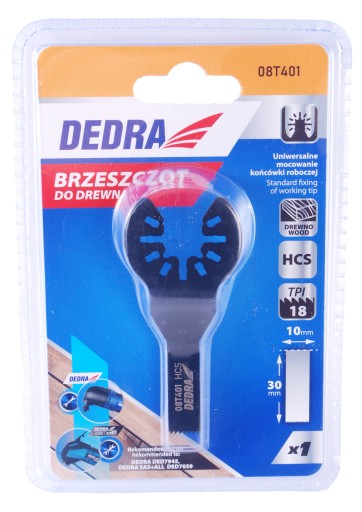 DEDRA Pílový kotúč na drevo 10x30mm 08T401