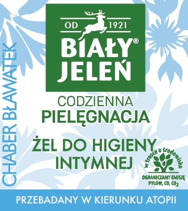 Biały Jeleń gél na intímnu hygienu s chrpa a nevädza 500 ml