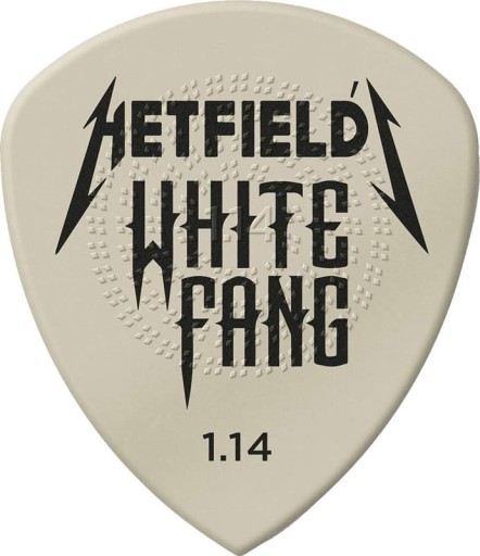 Trsátko na gitaru Dunlop PH122R1.14 Hetfield White Fang.
