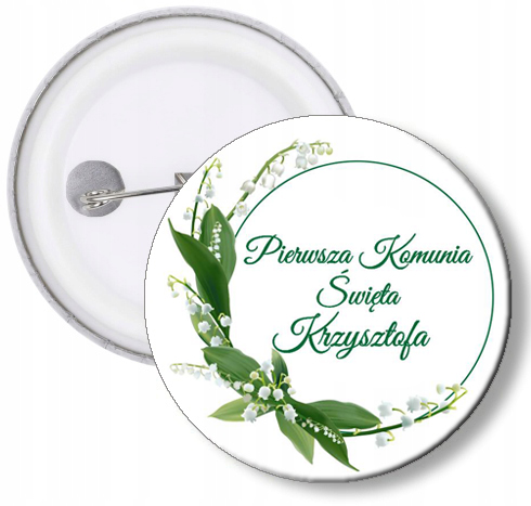 Pin PERSONALIZOVANÉ prijímanie Brošňa prijímanie Ďakujem NAME