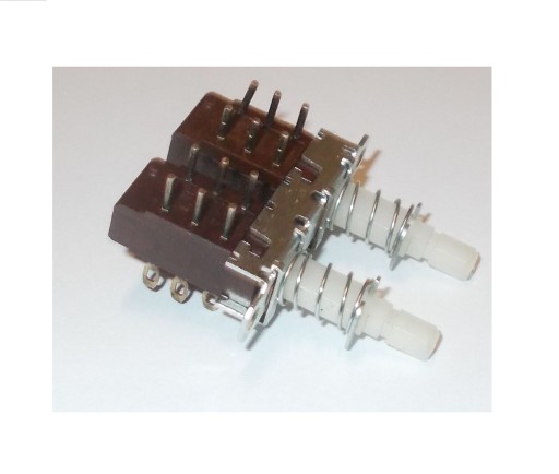ISOSTAT 6pin 2x bistabilný nezávislý UNITRA (72