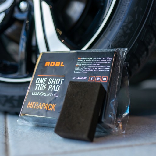 ADBL špongie APLIKÁTOR ONE SHOT TIRE PAD MEGAPAK 10 kusov