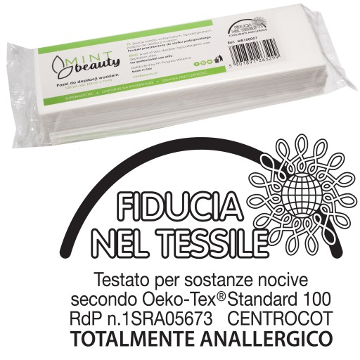 Voskové pásiky STRONG Netkaná Wide Durable 100 ks