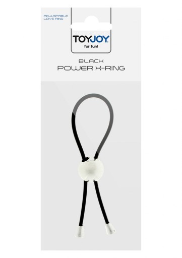 Prsteň - POWER X RING BLACK