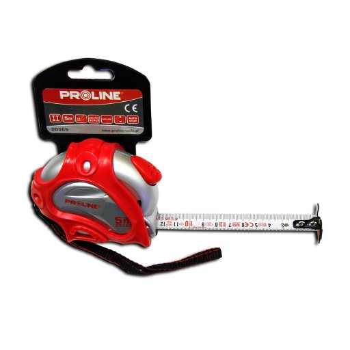 Obojstranné miery rolky, biela, 3-8m 16-25mm Proline 20363