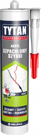 Profesionálny akrylátový plnič Tytan 280 ml Fast Light White Walls Ceiling