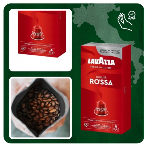Nespresso Lavazza Qualita Rossa 10 kapsúl