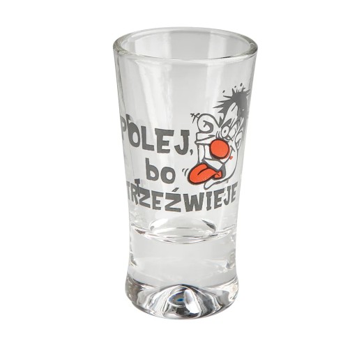 POHÁRKY NA VODKU Humor Toasty 25ml Sada 6 ks