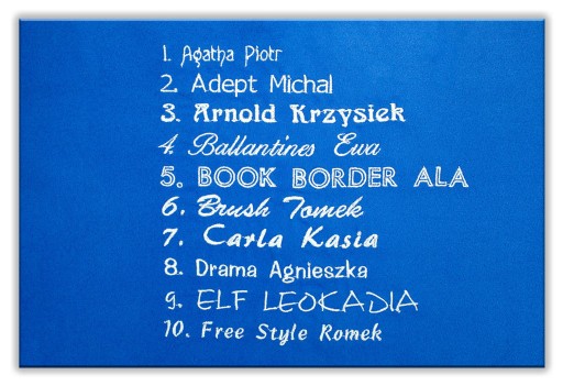 Obliečka na vankúšik 40x40 s výšivkou mena do škôlky, podpis Sarenka