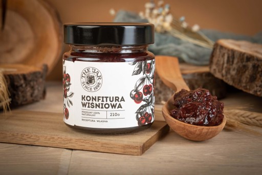 Prírodný čerešňový džem z višní 210 g