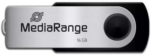 Obojstranná USB 2.0 pamäťová jednotka MediaRange 16 GB
