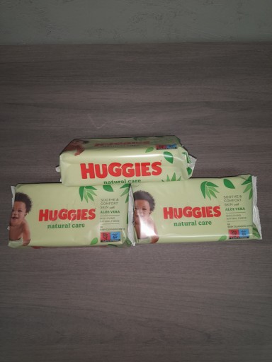 Huggies Natural Care vlhčené obrúsky 56 ks.