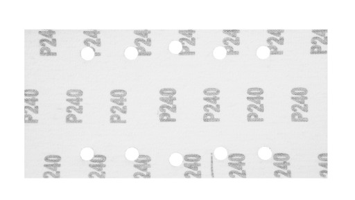 Brúsny papier na suchý zips 115x230mm K240 5ks dier