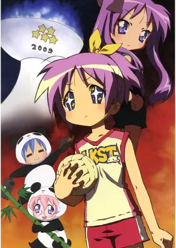 Anime Manga Plagát Lucky Star ls_006 A3
