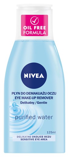 NIVEA Micelárny fluid na odličovanie očí s kyselinou hyalurónovou 125 ml
