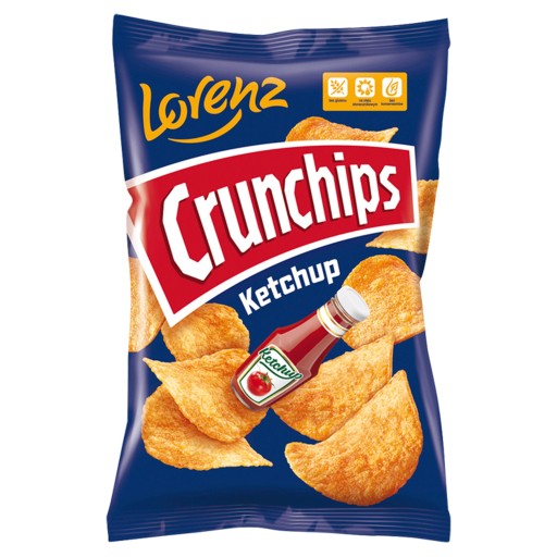 ČIPES CRUNCHIPS 140G KEČUP