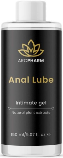 ANÁLNY GÉL NA VODNEJ BÁZE ANAL LUBE 150 ml