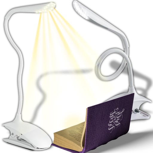 LED ŠKOLSKÁ STOLNÁ LAMPA NOČNÁ USB DOTYKOVÝ KLIP