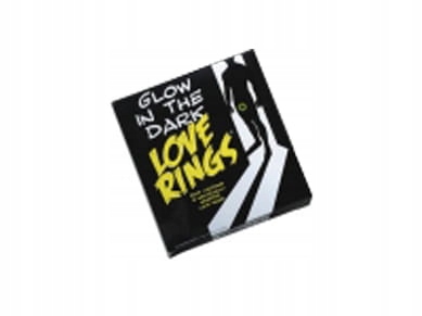 GLOW IN THE DARK PENIS LOVE RING 3 KS
