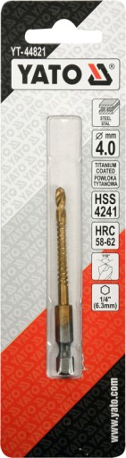 YATO HSS FRÉZOVAČKA NA KOV 4,0mm ŠEST