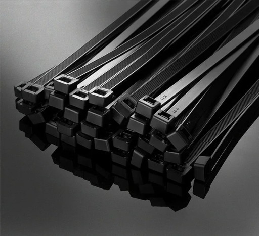 100x SVORKY KABELNÉ VIAZAČKY ČIERNE VIAZAKY 2,5 x 100 mm | 100 KS