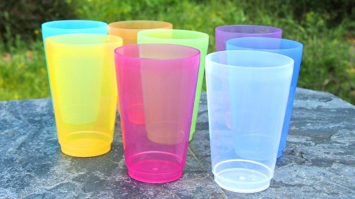 Plastový pohár na opakované použitie 500 ml