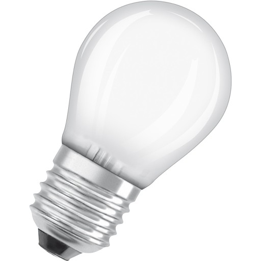 E27 LED žiarovka 4,8W = 40W 2700K STMIETNUTÁ OSRAM