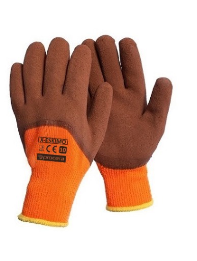Zimné ochranné pracovné rukavice X-Eskimo, veľkosť 9