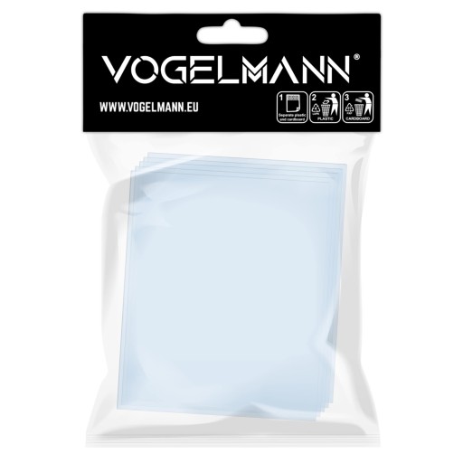 Vogelmann Ochranné PVC sklo 106x125mm (5ks)