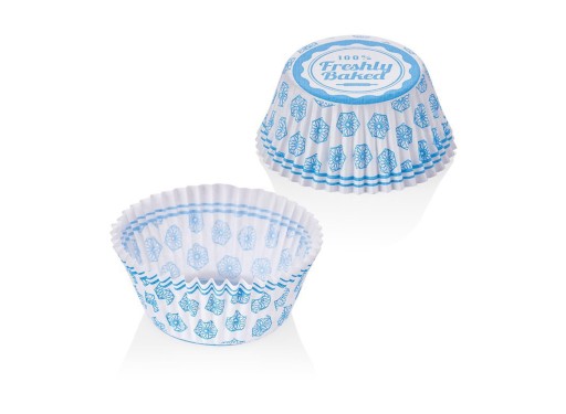 Papierové košíčky na muffiny, košíčky, 8 cm, 80 ks