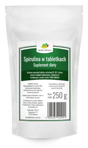 SPIRULINA tablety 250g ANEMIA IMUNITY 1000 ks