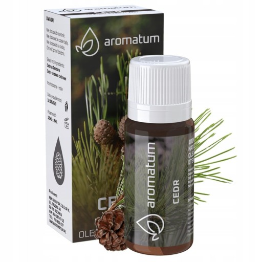 Cédrový prírodný cédrový esenciálny olej 12 ml