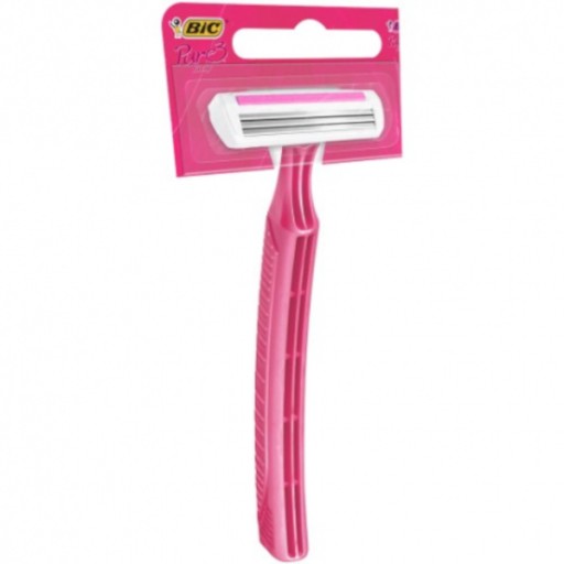 BIC Pure pink 3-čepelový dámsky holiaci strojček 1 ks.