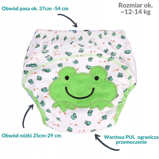 Nohavičky Nohavičky Tréningové plienky Tréning na nočník GREEN FROG FROG