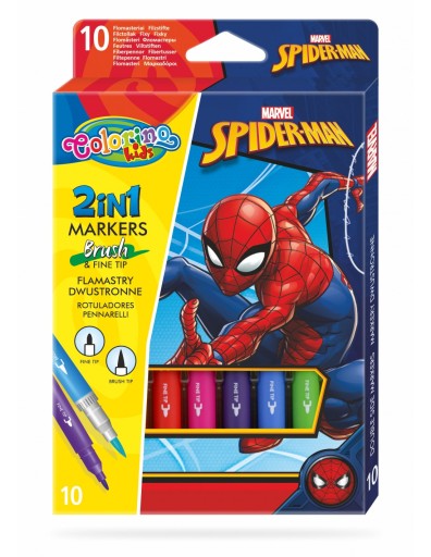 COLORINO VÝLETY, OBOJSTRANNÉ VÝLETY, 10 COL. MARVEL SPIDERMAN 91833