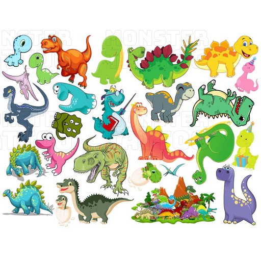 UMÝVAJÚCE DOČASNÉ TETOVANIE PRE DETI DETI DINOSAURY ORIGINÁLNE DIZAJNY