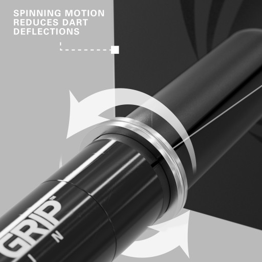 Otočné hriadele Target Pro Grip Spin Short Black Black