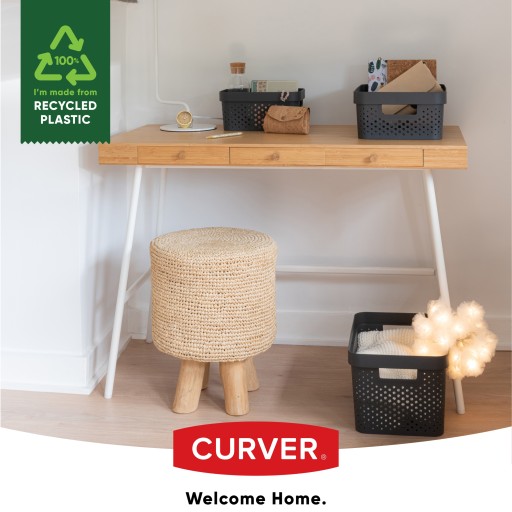 CURVER ECO PREŠIEROVANÁ KRABICA KONTAJNER 4,5 L SIVÁ