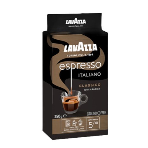 LAVAZZA CAFFE ESPRESSO ARABICA 250G MLETÁ KÁVA
