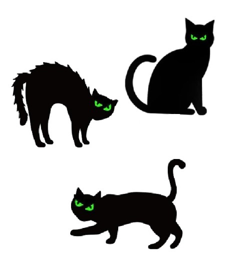 Dekorácie Harry Halloween 3 CATS XL