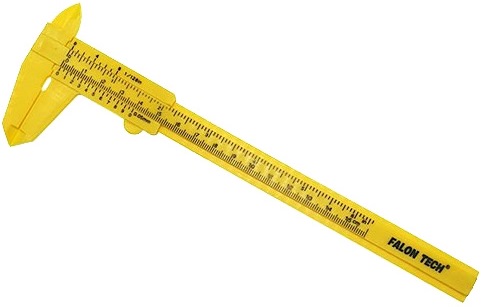 NONIUS STRMEŇKA PLASTOVÁ EASIBLE MERKA 150MM