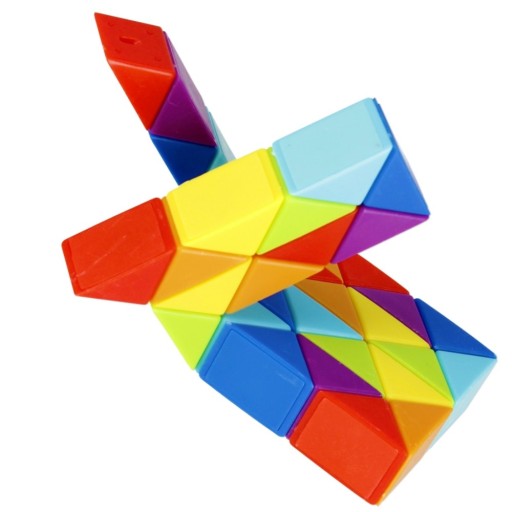 MAGIC RAINBOW SNAKE PUZZLE MAGIC SNAKE 36 EL FAREBNÝ