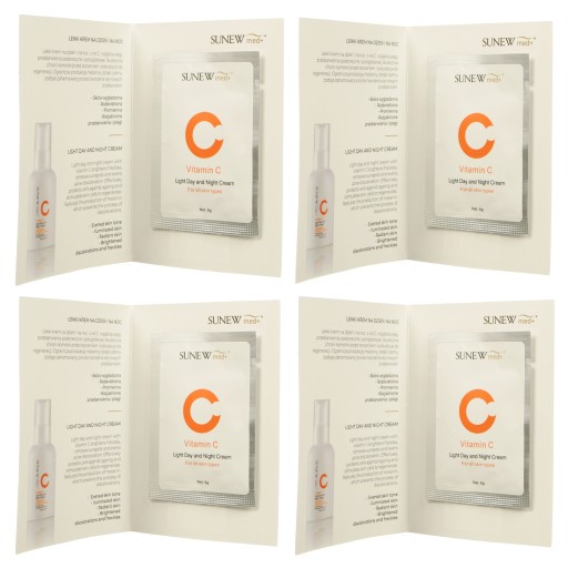 SUNEW med Vit C rozjasňujúci krém 4 x vzorka 5g