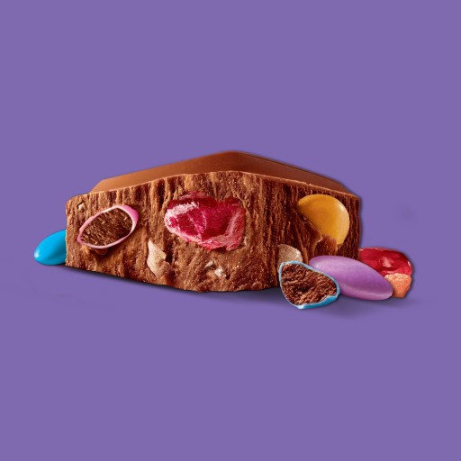 Milka veľká mliečna čokoláda Mmmax Choco Jelly s želé a cukríkmi 250g