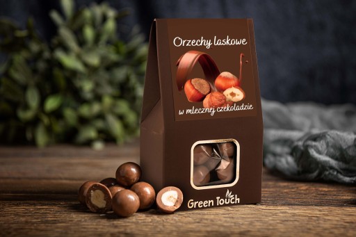 Lieskové orechy v mliečnej čokoláde 100g