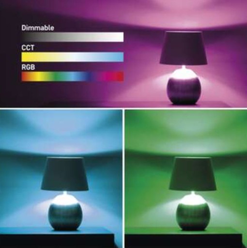 GoSmart MR16 GU10 LED žiarovka 4,8W (35W) 400lm RGB stmievateľná Wi-Fi