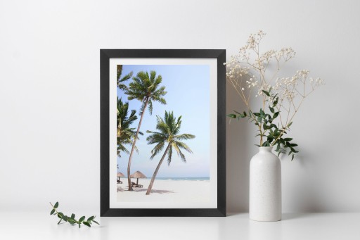 Fotorámik 15x21 čierny fotorámik MDF A5 CADRO